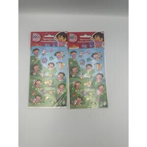 2008 Dora the Explorer Stickers 2 Packs Nickelodeon Nick Jr Boots Swiper NOS